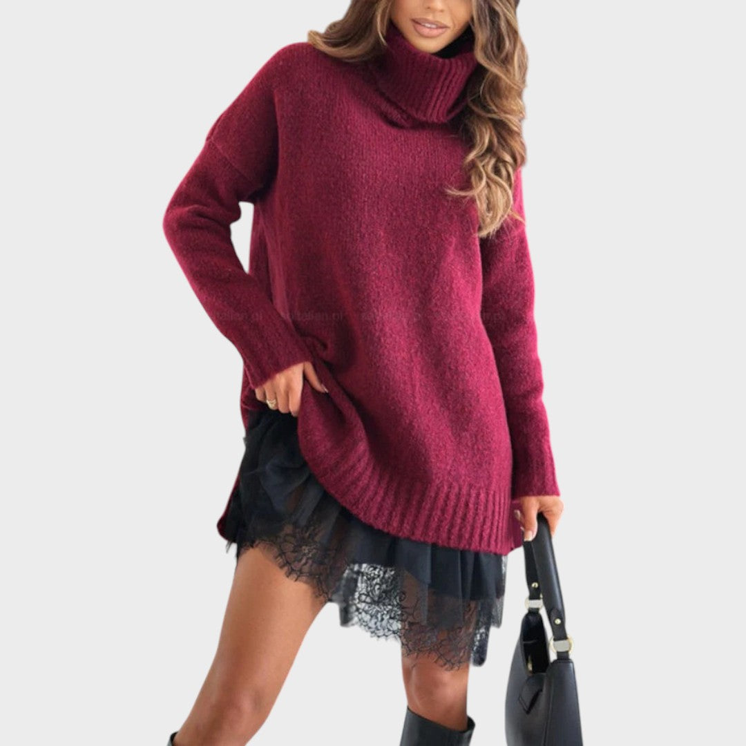 Dulce | Conjunto de Vestido com Camisola de Lã
