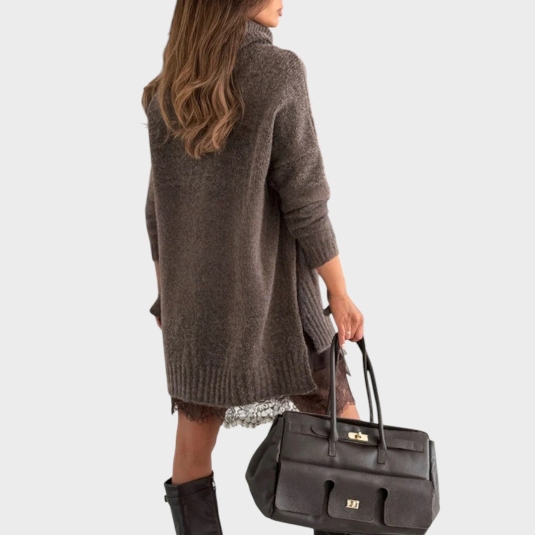 Dulce | Conjunto de Vestido com Camisola de Lã