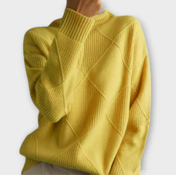 Stela | Camisola de Malha com Gola Alta