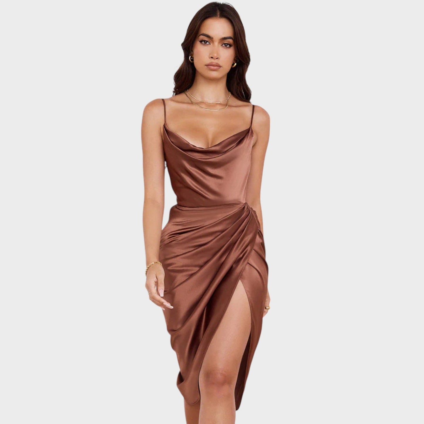 Margarida | Vestido Elegante com Decote