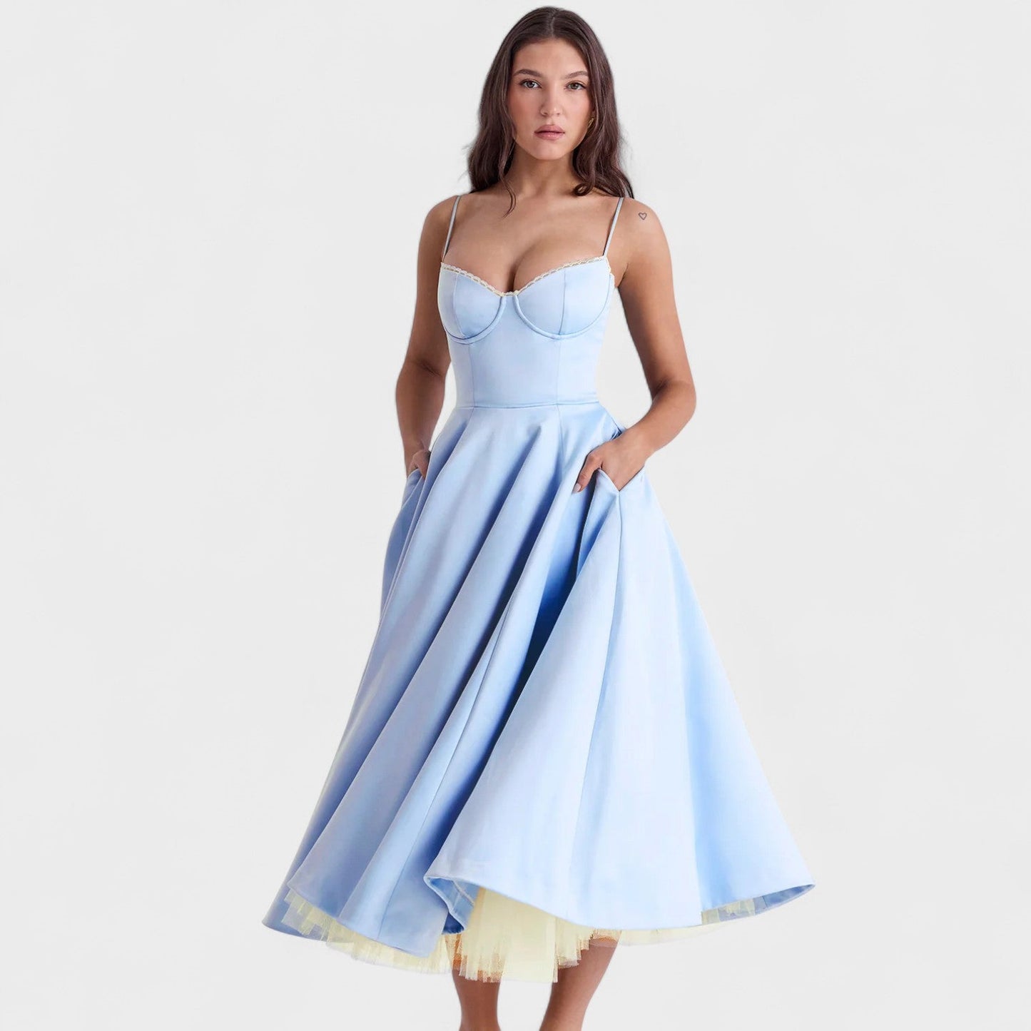 Monalisa | Vestido com Corpete