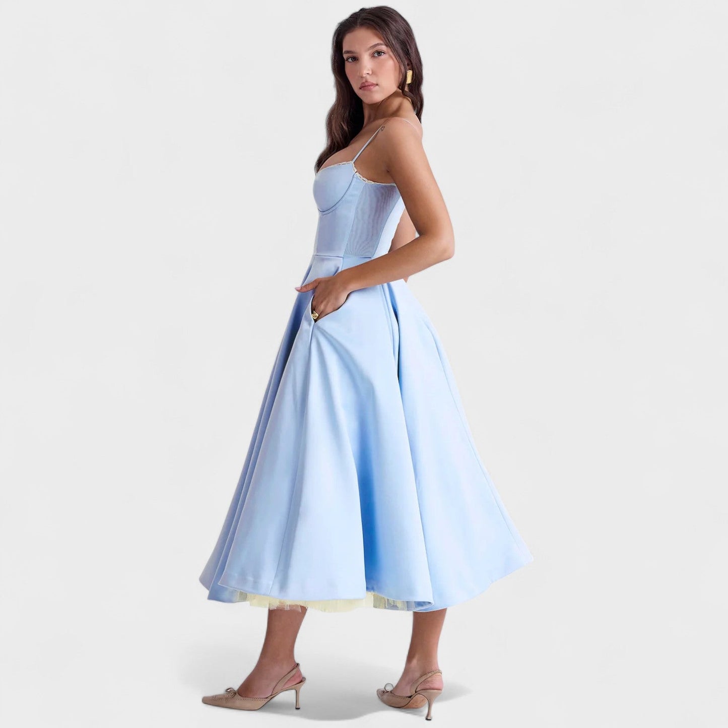 Monalisa | Vestido com Corpete