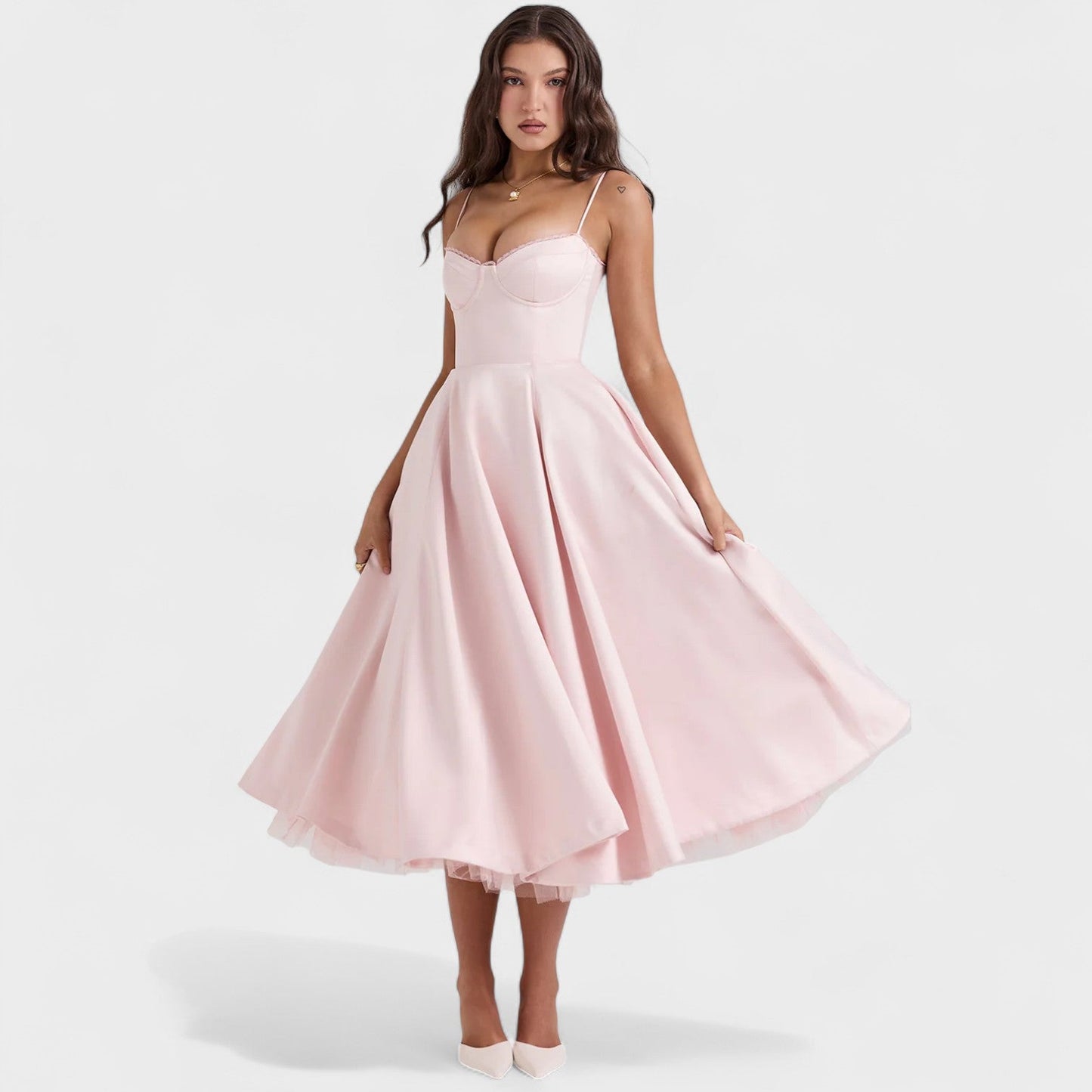 Monalisa | Vestido com Corpete