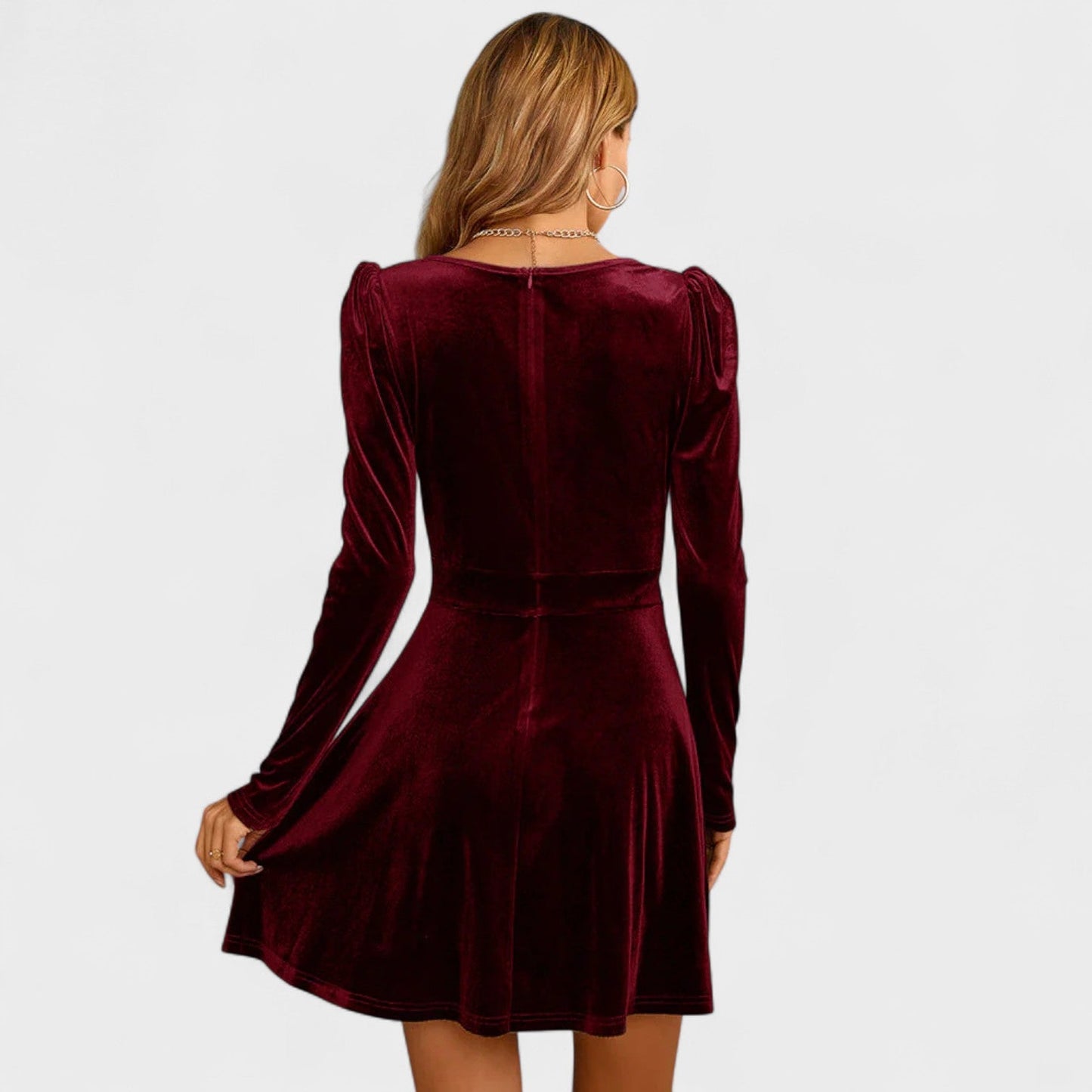 Marina | Vestido Curto de Veludo