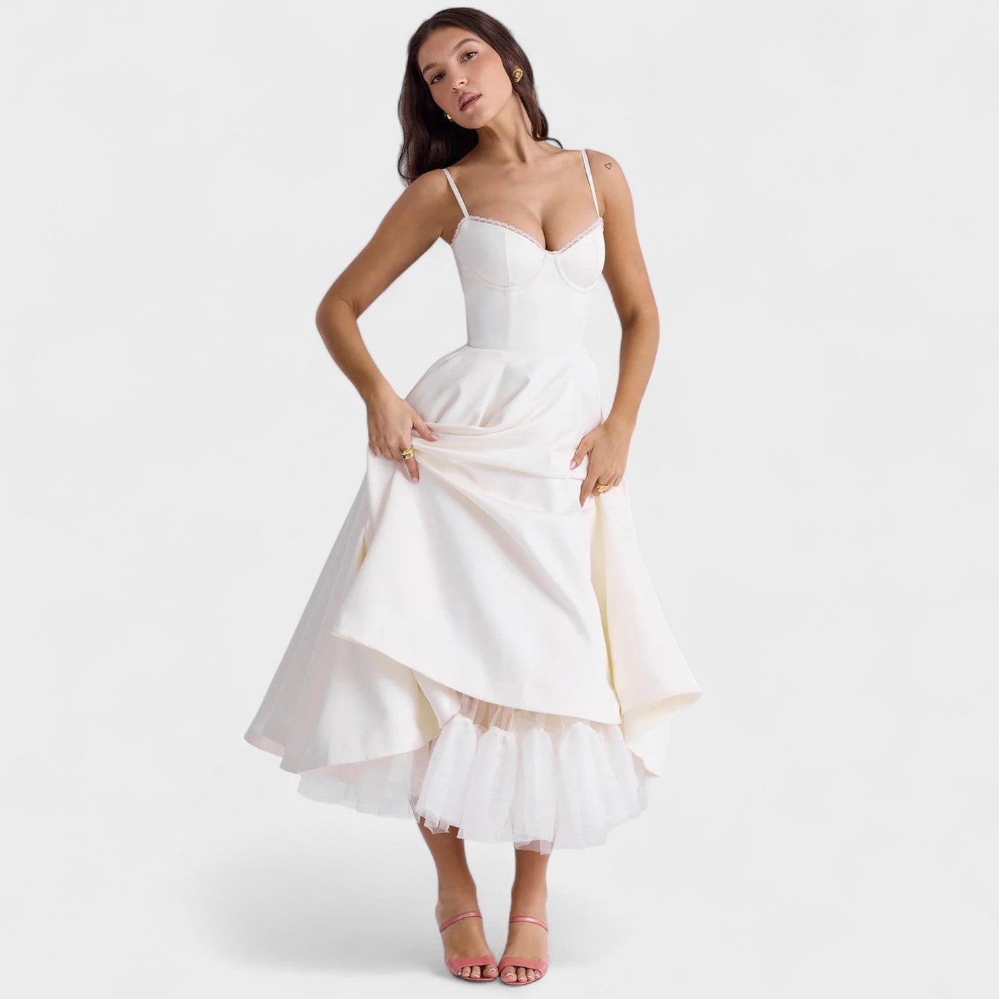 Monalisa | Vestido com Corpete