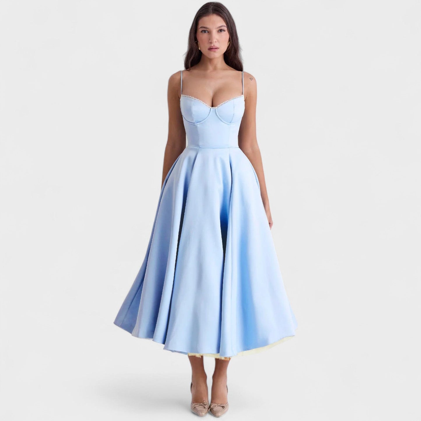 Monalisa | Vestido com Corpete