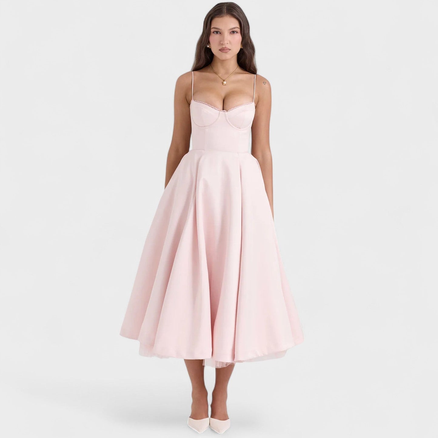 Monalisa | Vestido com Corpete