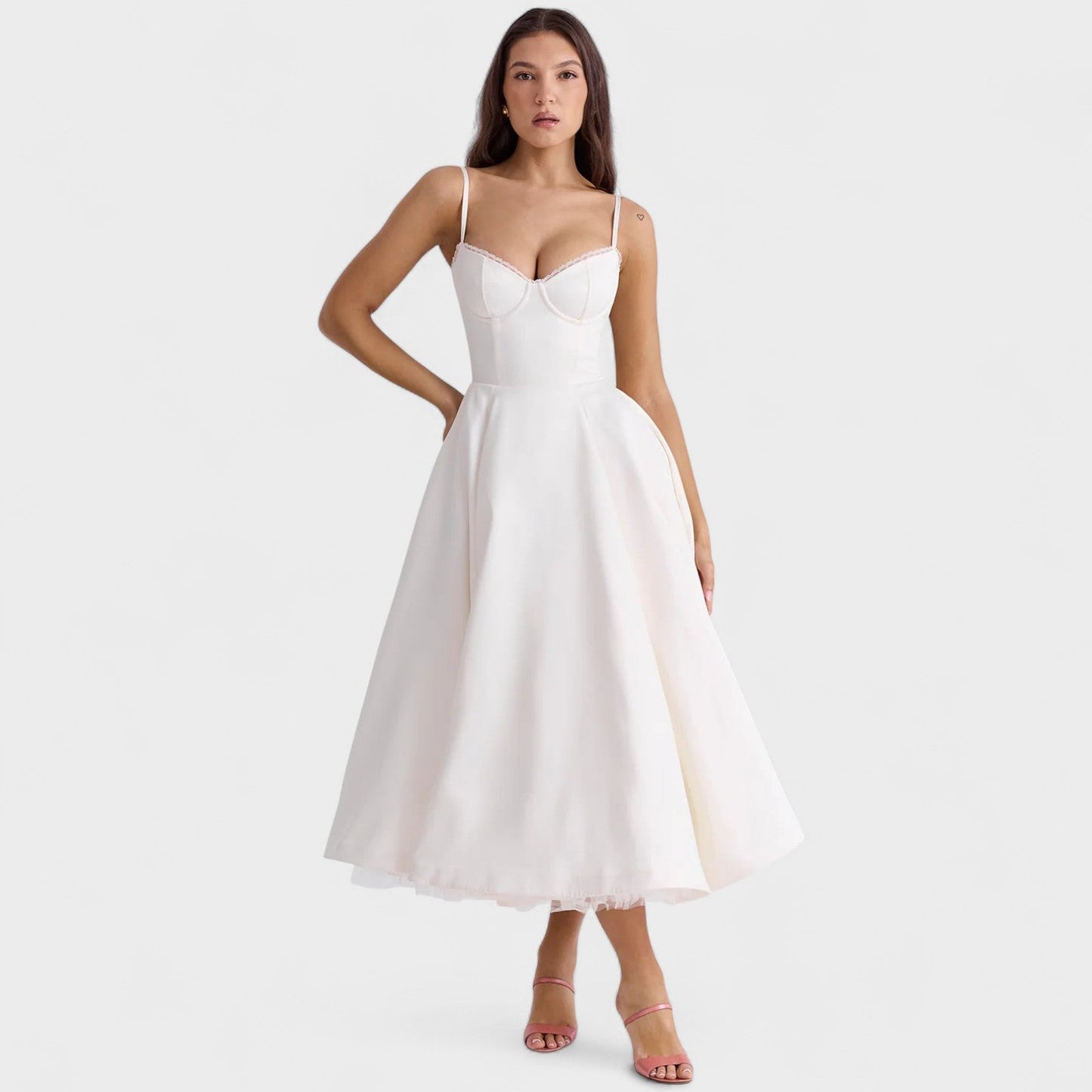 Monalisa | Vestido com Corpete