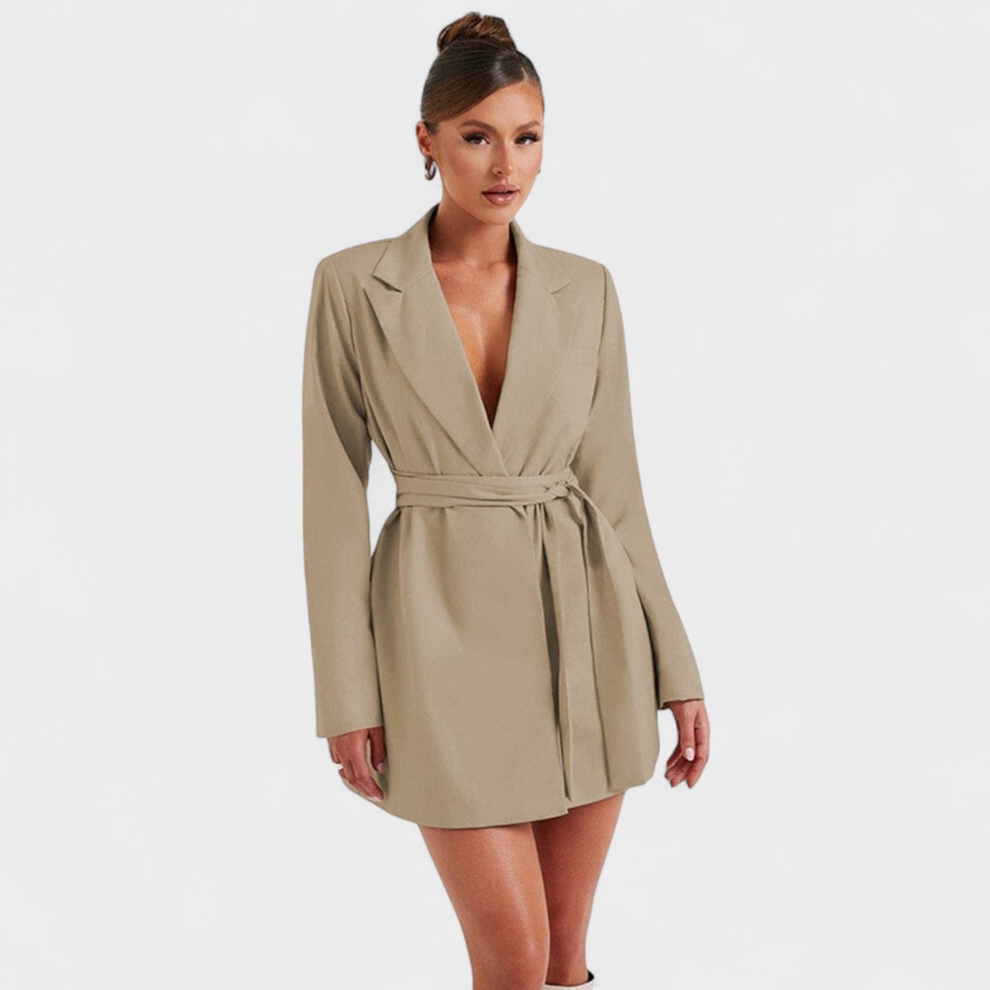 Matilde | Vestido Blazer com Cinto