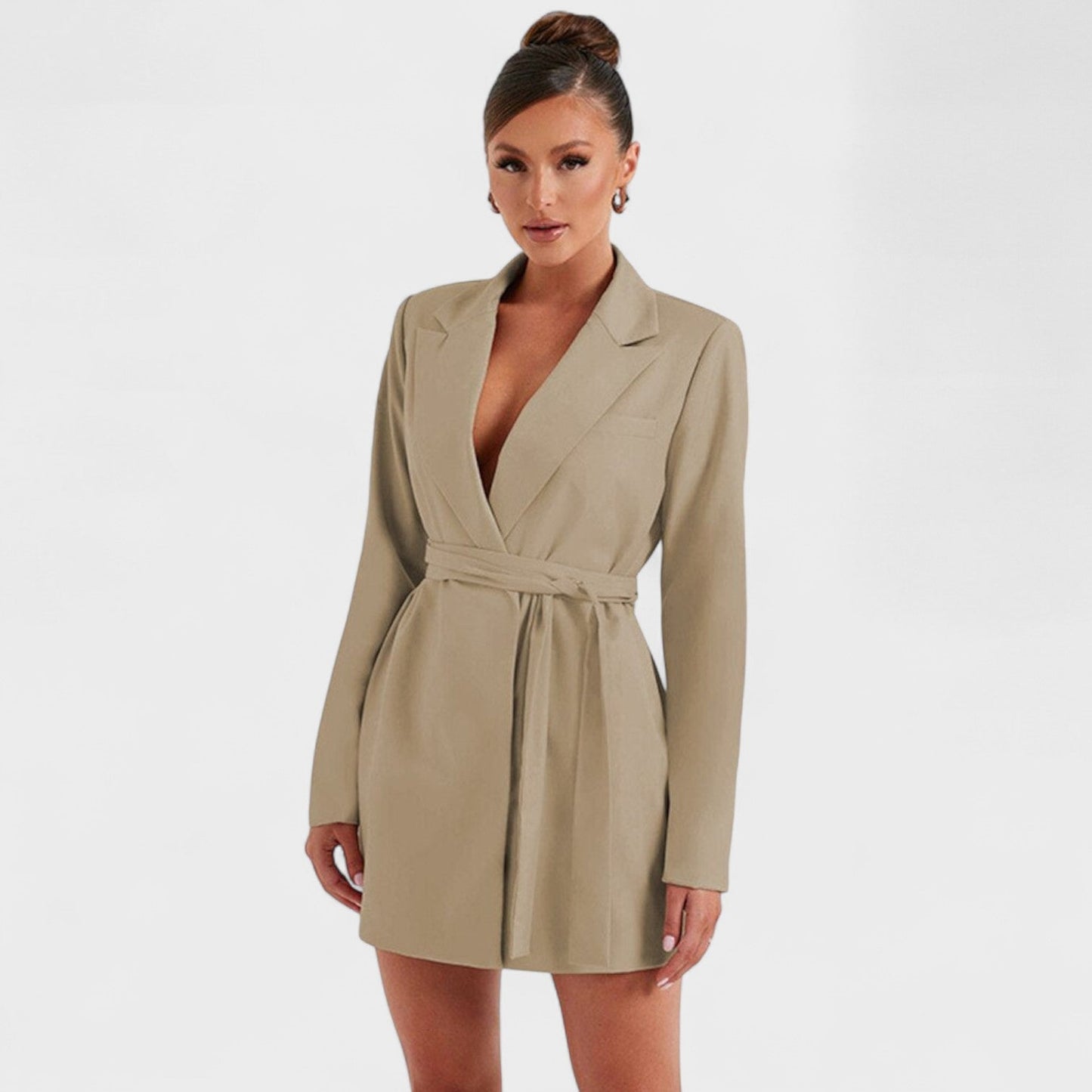 Matilde | Vestido Blazer com Cinto