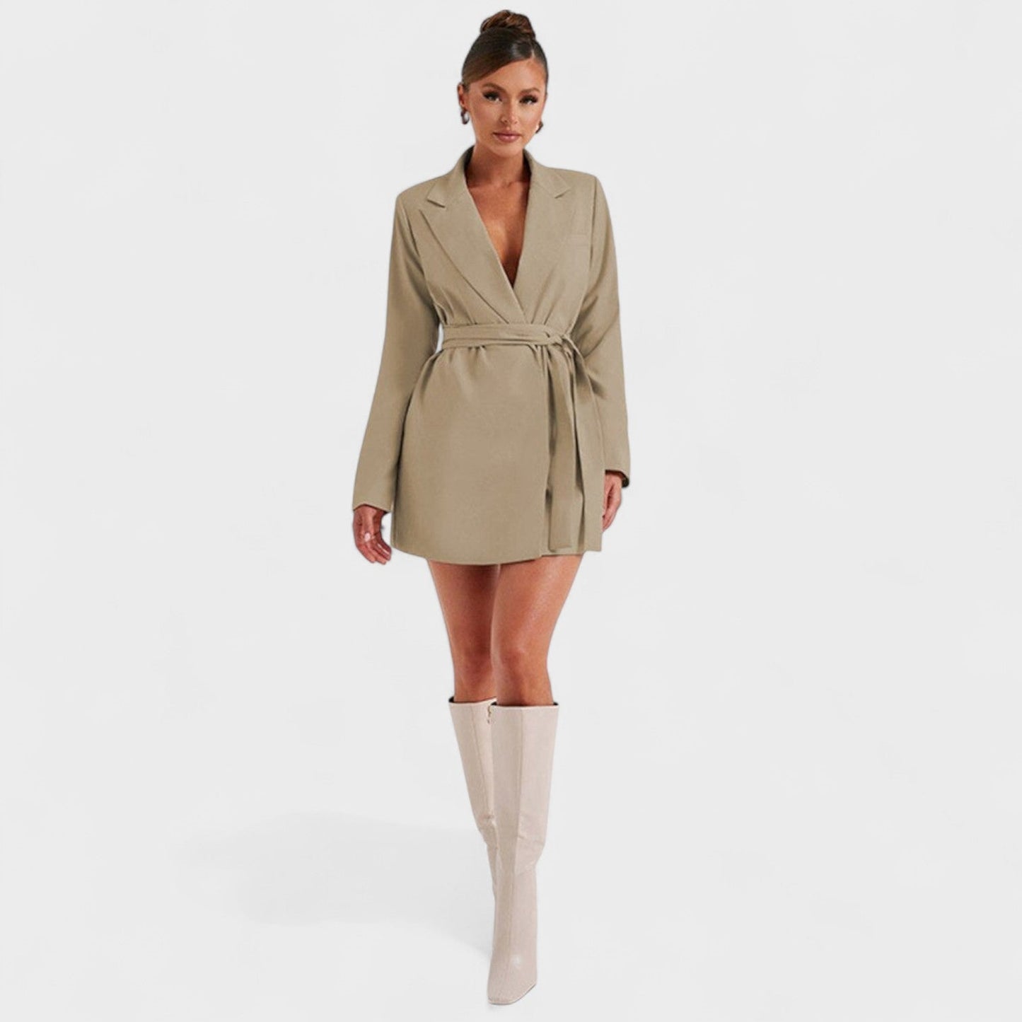 Matilde | Vestido Blazer com Cinto