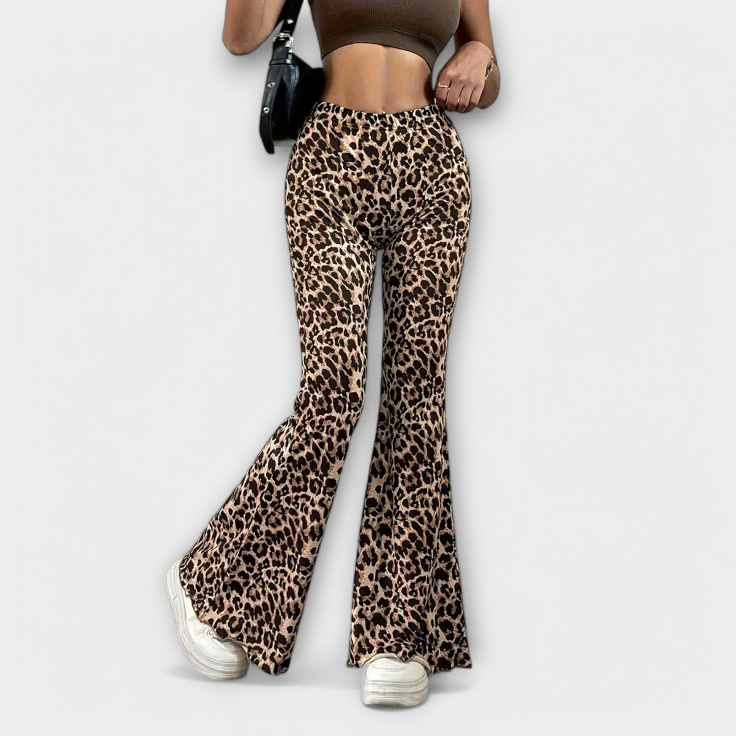 Edna | Calças Flare Leopardo