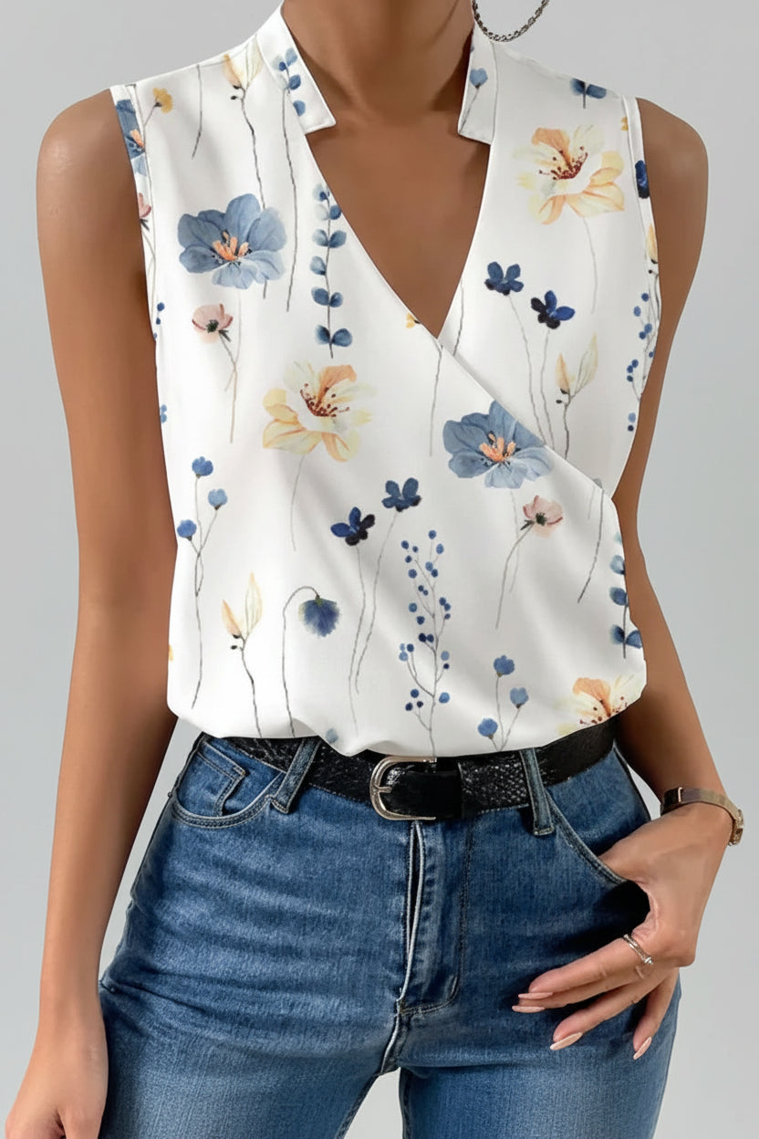 Bianca | Blusa Curta sem Mangas