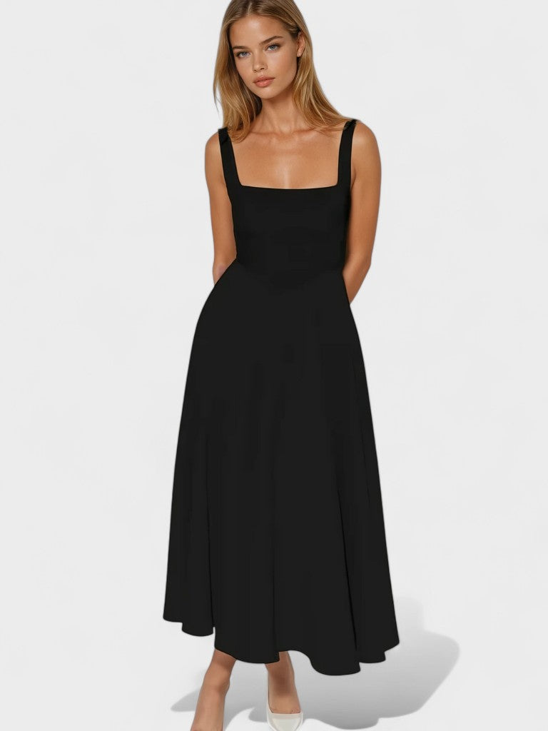 Marlene | Vestido Elegante de Alças