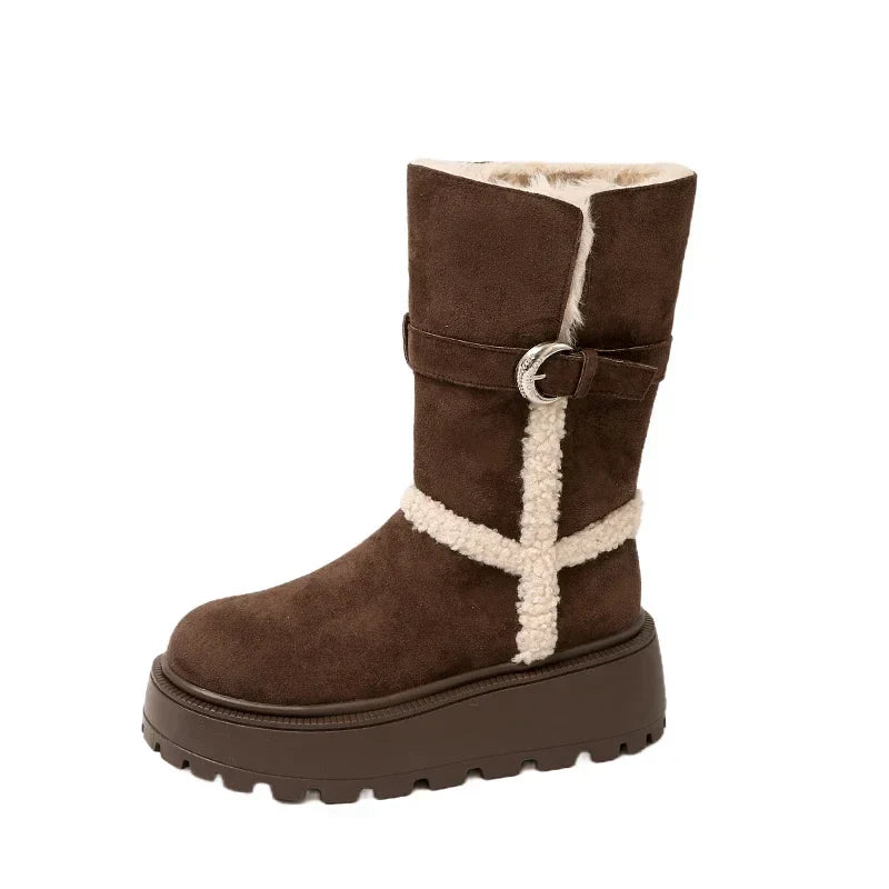 Lia | Botas em Pantufas com Pelo Interior