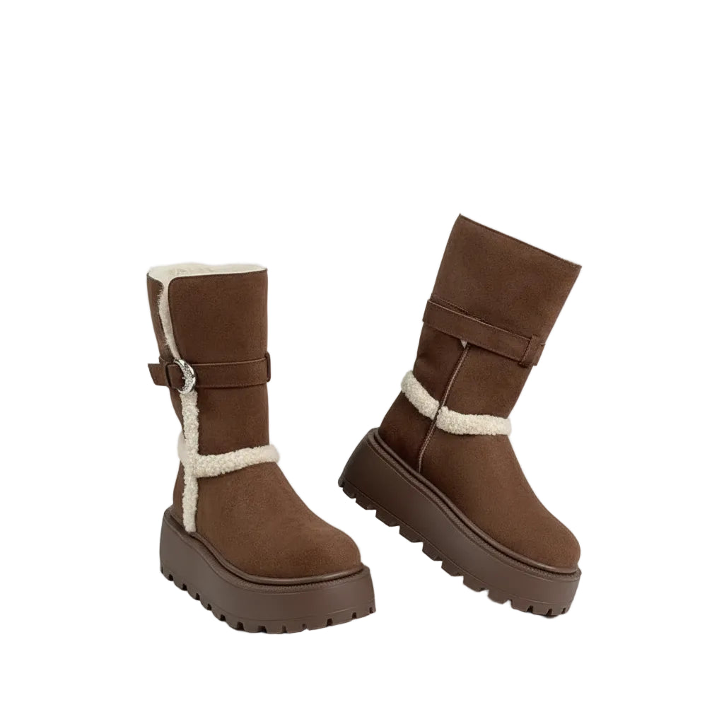 Lia | Botas em Pantufas com Pelo Interior