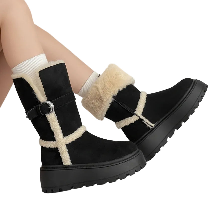 Lia | Botas em Pantufas com Pelo Interior