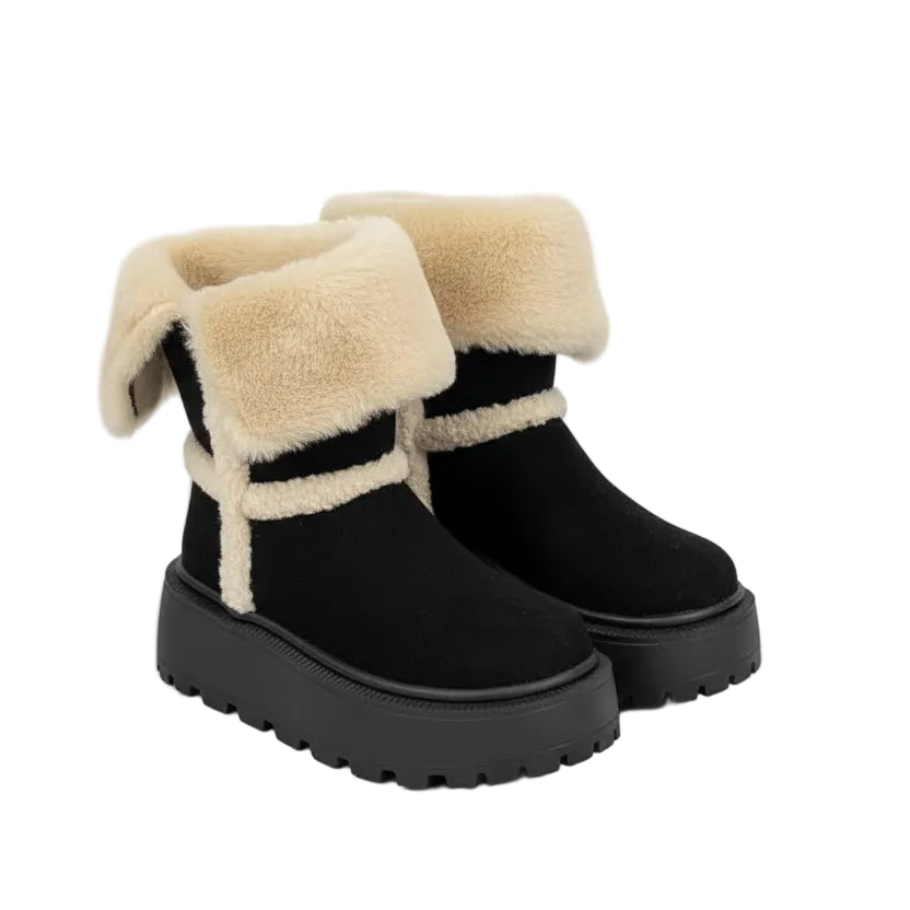 Lia | Botas em Pantufas com Pelo Interior