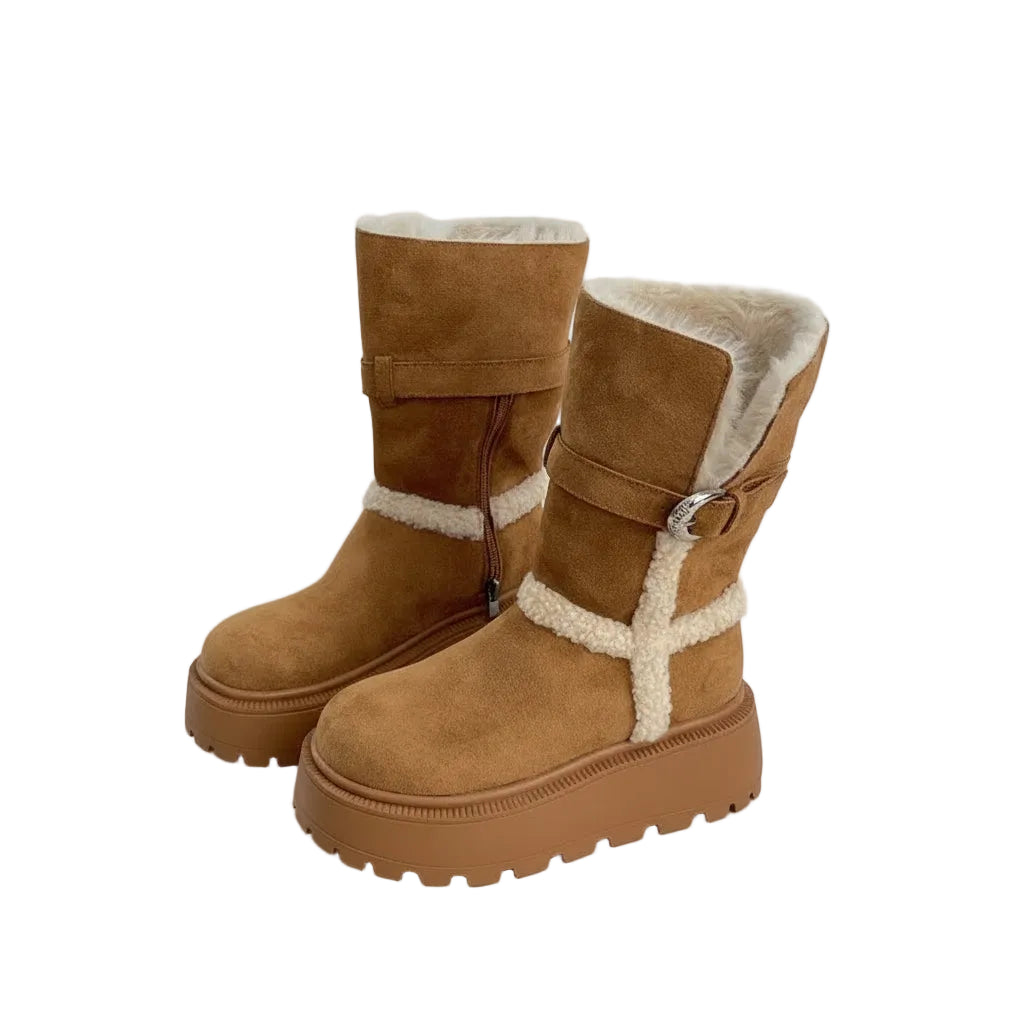 Lia | Botas em Pantufas com Pelo Interior