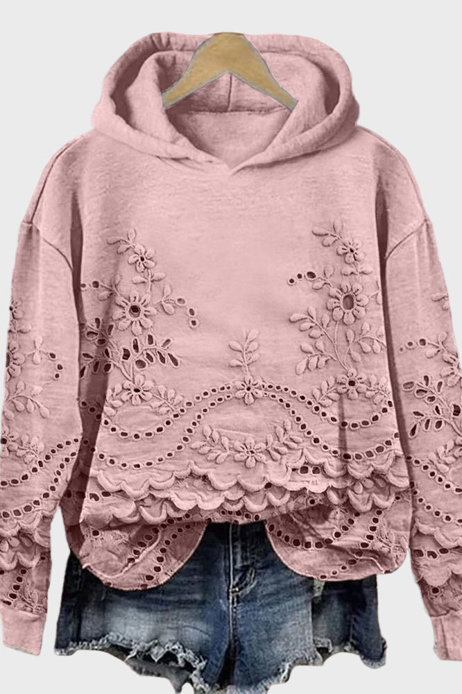 Sara | Sweat Com Detalhe Floral