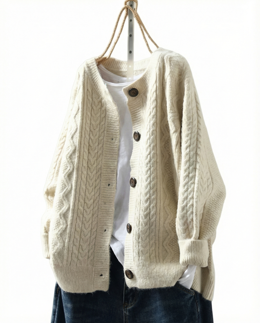 Celeste | Cardigan de Malha em Trança