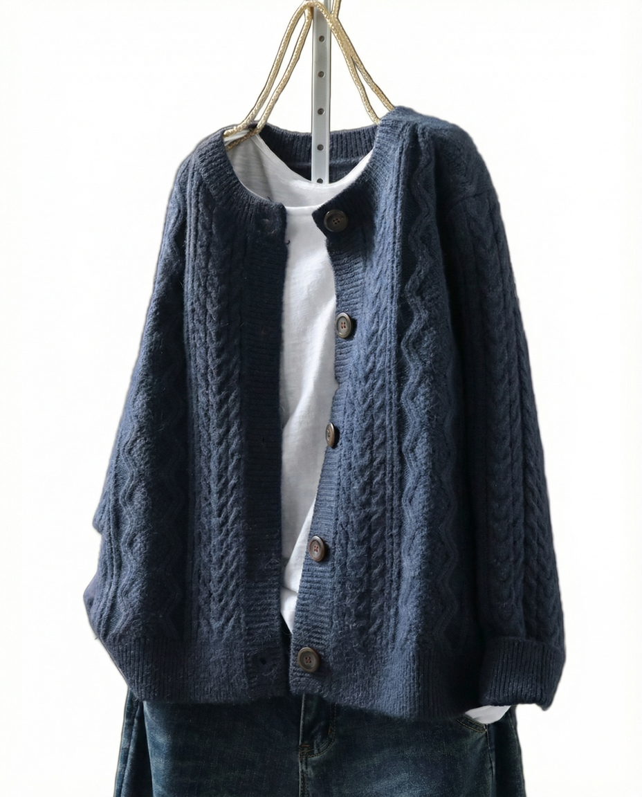 Celeste | Cardigan de Malha em Trança