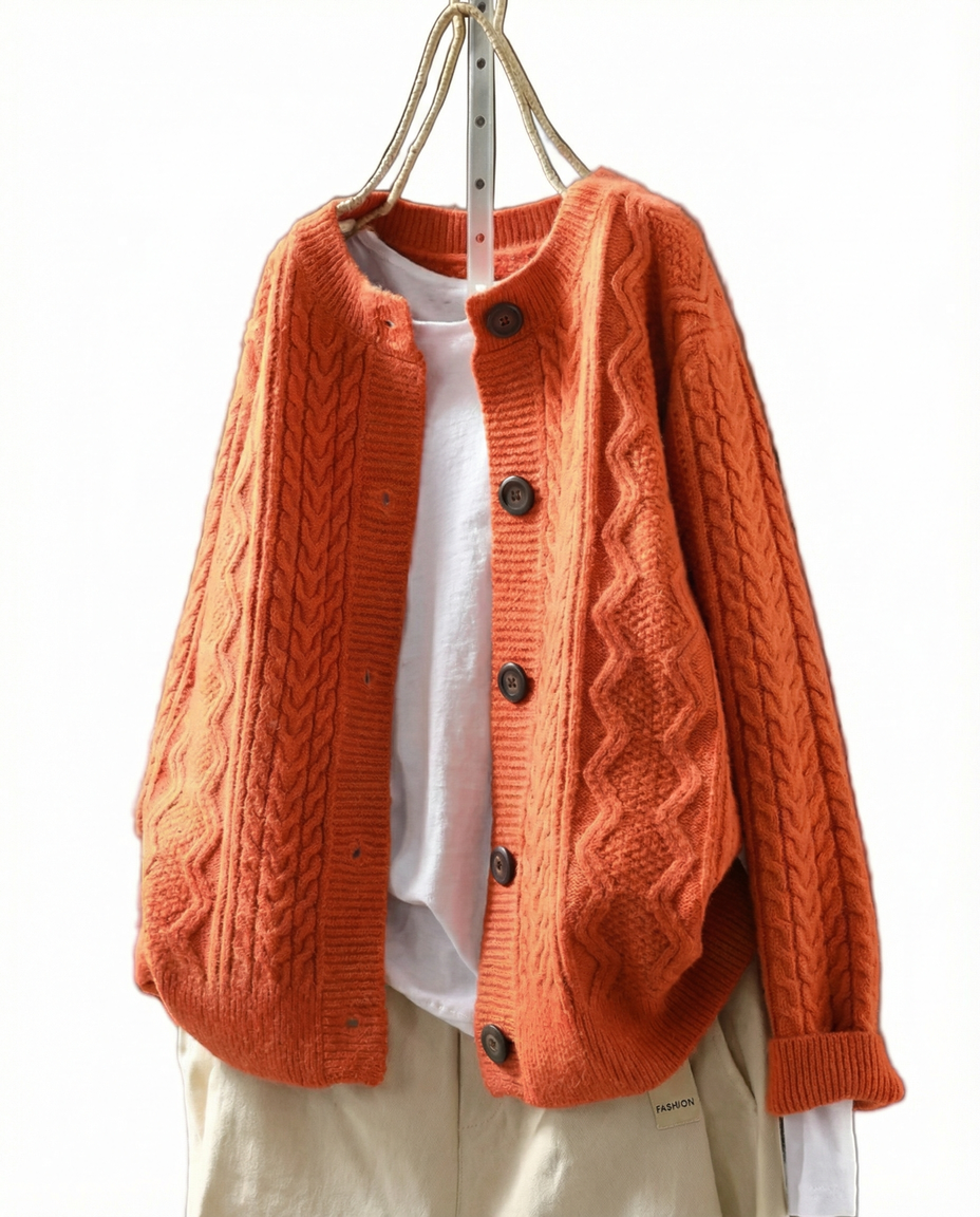 Celeste | Cardigan de Malha em Trança