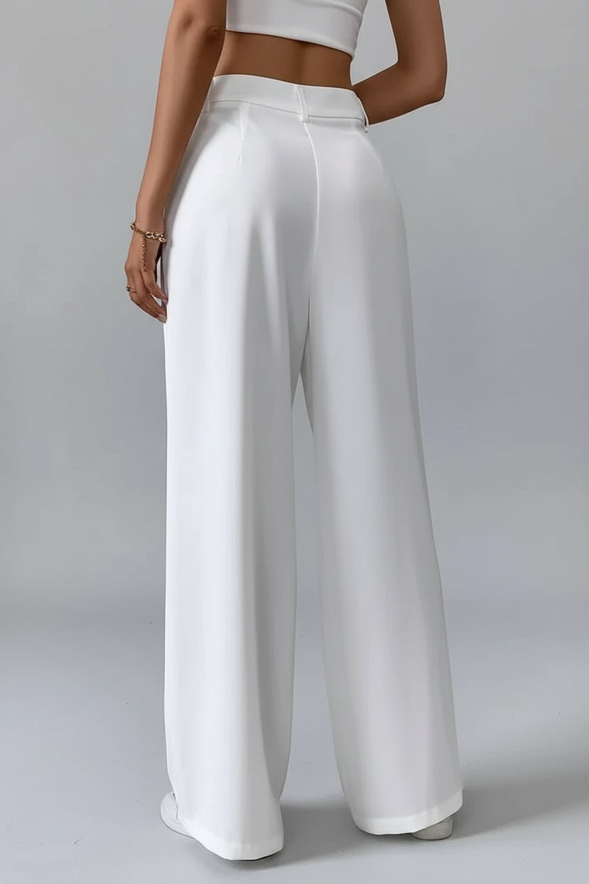Ema | Calças Wide-Leg Elegantes